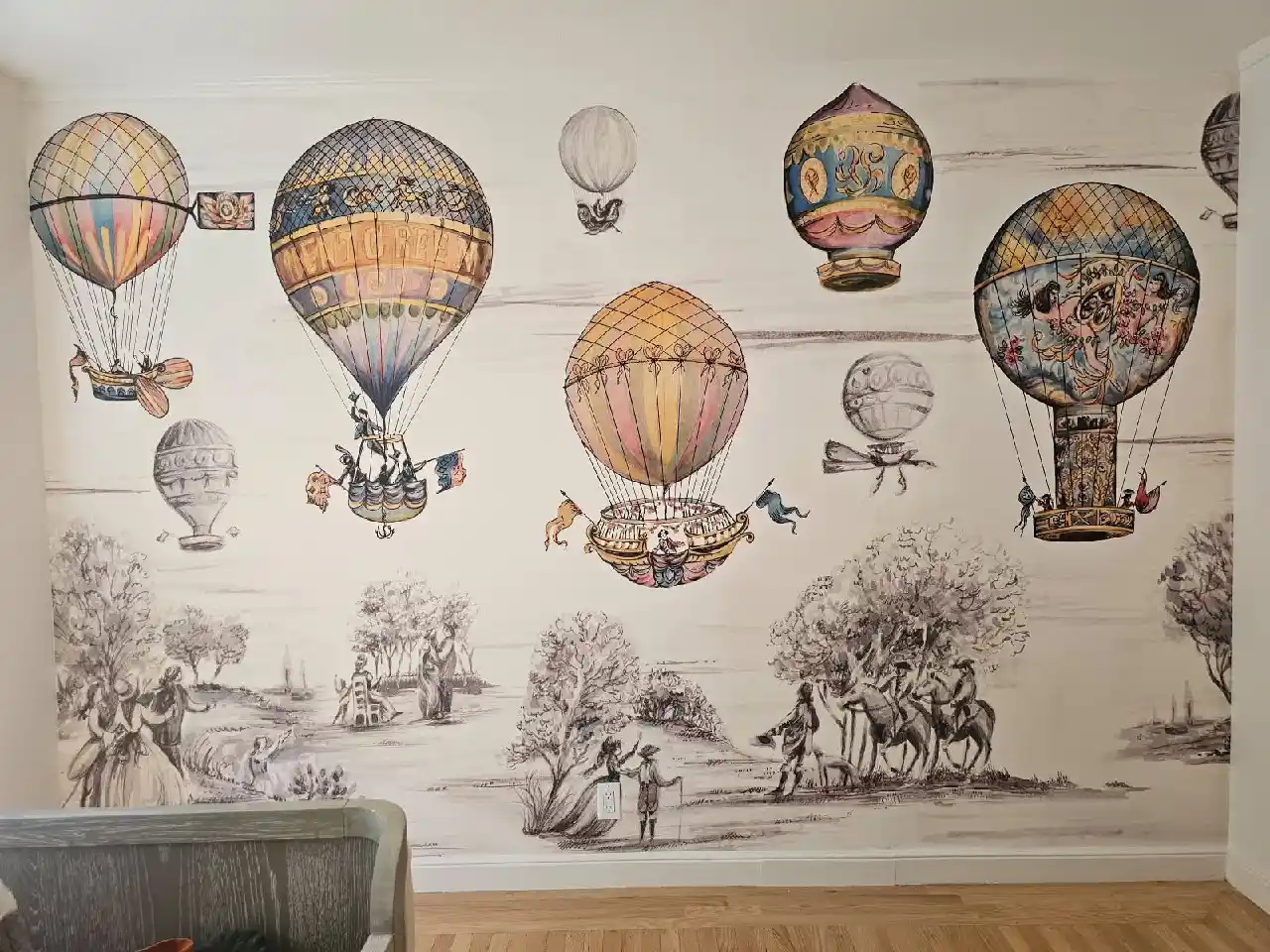 Wallpaper installation in Concord, CA